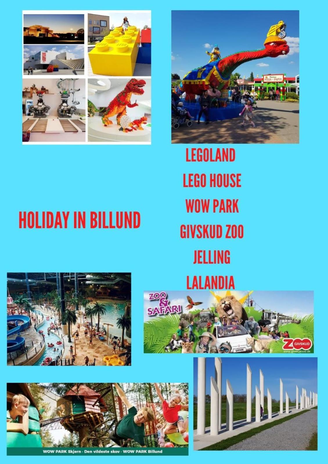 5Min Walk To Lego House - Two Bedrooms On Loft Floor With Balcony * With Garden Billund Buitenkant foto